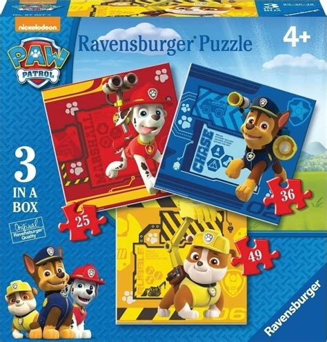 Παιδικό Puzzle Paw Patrol 110pcs για 4 Ετών 07057 Ravensburger