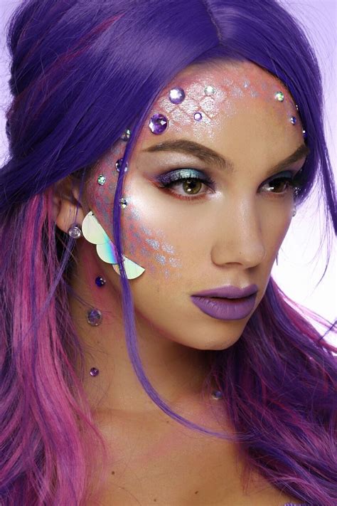 The Only Mermaid Makeup Tutorial You Need This Halloween Diy
