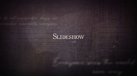 Slideshow History Effects Template Sbv 348524988 Storyblocks