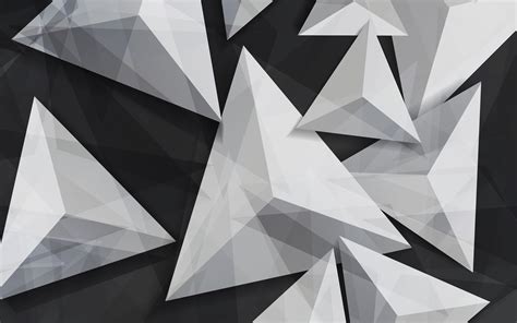 Black Geometric 4k Wallpapers Wallpaper Cave