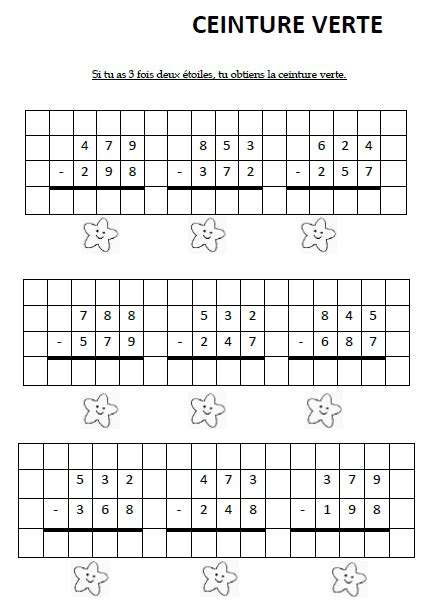 Maybe you would like to learn more about one of these? ceinture, calcul, ce2, addition, soustraction ...