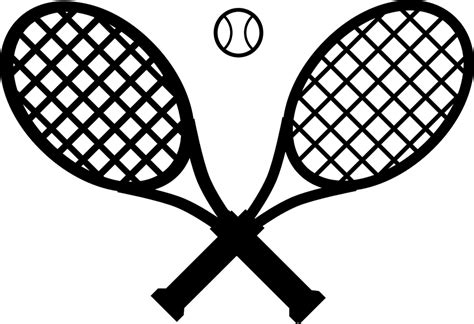 Tennis Raquettes Balle Images Vectorielles Gratuites Sur Pixabay