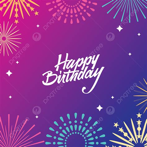 Birthday Abstract Vector Png Images Colorful Birthday Abstract