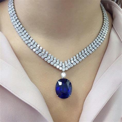 This Stunning Burmese Sapphire And Diamond Necklace Will Be Offered In