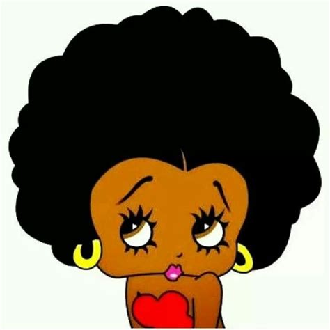 Black Betty Boop With Afro