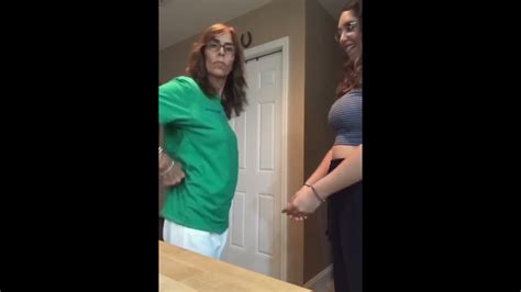 Girl Slaps Her Moms Tits While Doing Tiktok Trend😂😂🤣shorts Youtube