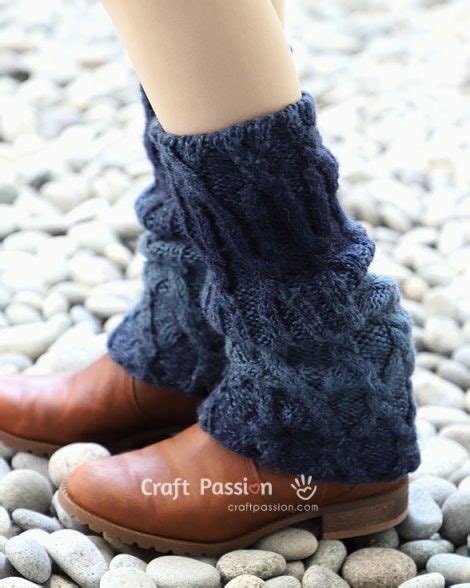 Cable Knit Leg Warmers Free Knitting Pattern Craft Passion