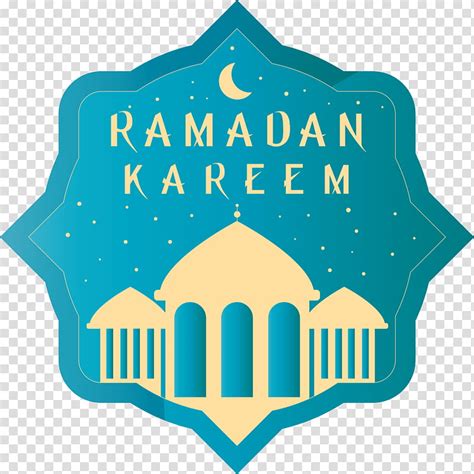 Ramadan Ramadan Kareem Text Logo Symbol Islamic Calligraphy Flat