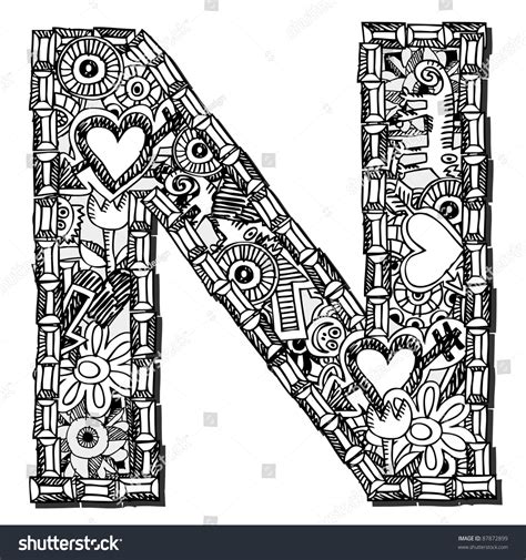 Doodle monster, karakter minion, angka dan cara menggambar graffiti di kertas. 35+ Trend Terbaru Gambar Grafiti Huruf N Keren - Nation Wides