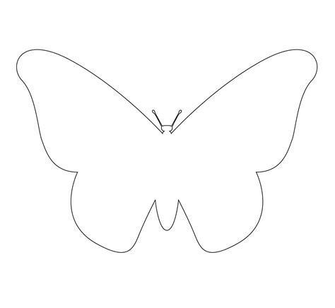 butterfly template printable patterns catchy printable