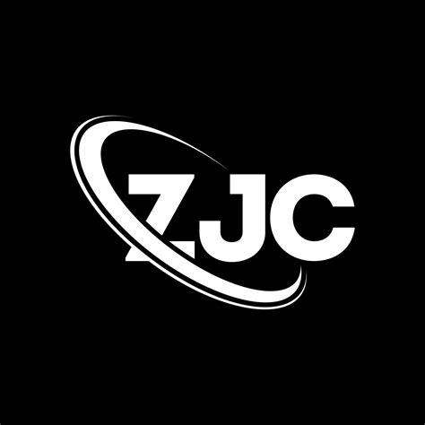 Logotipo De Zjc Letra Zjc Diseño Del Logotipo De La Letra Zjc