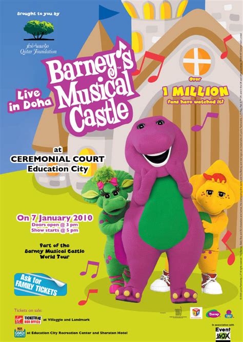 Barneys Musical Castle Live Qatar Events