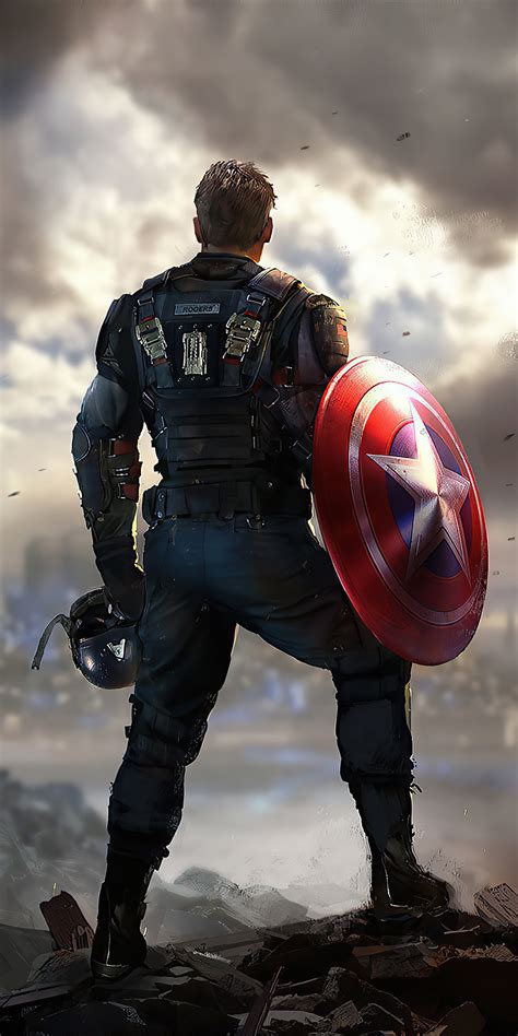 The falcon en capitain america. 1080x2160 Captain America Marvels Avengers 4k One Plus 5T ...