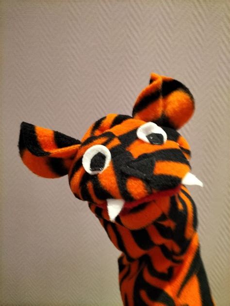 Stripes The Tiger Puppet Replica By Baby Einstein Red Box Productions
