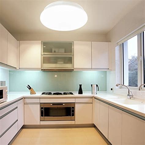 Paint the ceiling where the fixture was to match the rest of the ceiling (if needed). LE® 24W 16-Inch 4000K LED Ceiling Lights, 180W ...