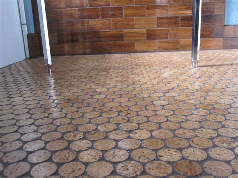 Cork Mosaic Floor Dark Cork Flooring Flooring Cork Flooring