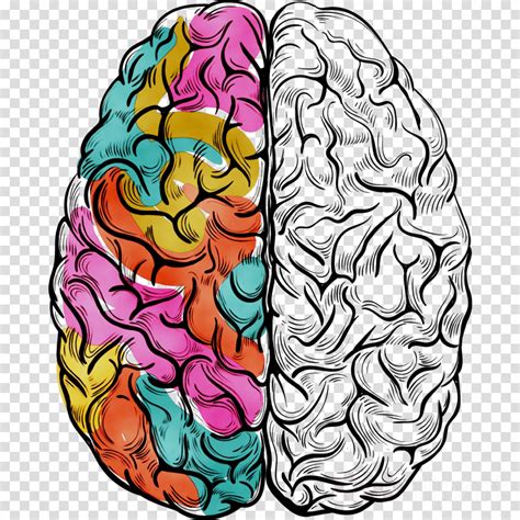 Mental Health Brain Clip Art