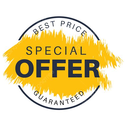 Special Offer Label Vector Png Images Special Offer Sale Label Vector