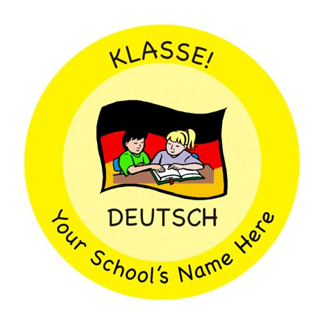 Primary German Stickers School Stickers For Teachers
