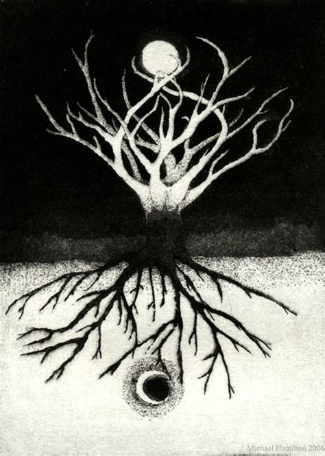 As Above So Below Art Occult Art Tree Art