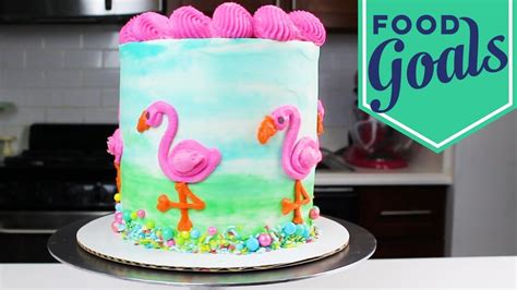 Pink flamingo cake is dripping with florida flair. How to Make a Flamingo Cake | Food Network - YouTube