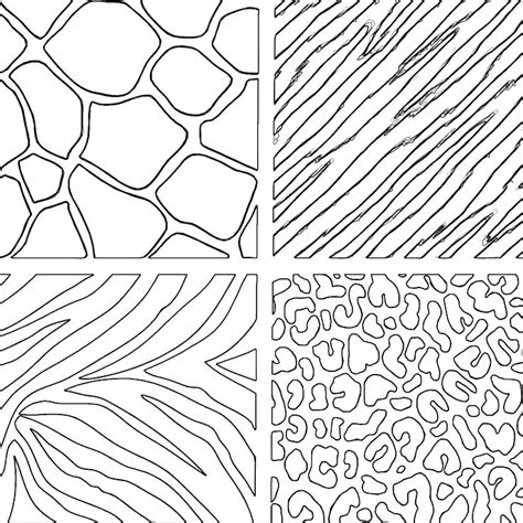 Zebra Print Coloring Pages At Free Printable