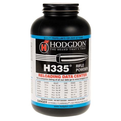 Hodgdon Powder H335 1lbs Accuracy Plus