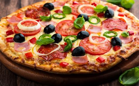 Pizza Full Hd Wallpaper And Background Image 2560x1600 Id357914