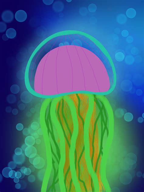 Neon Jellyfish By Briblaze On Deviantart