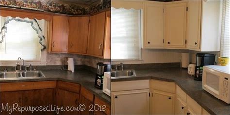 The reason we wanted plywood cabinets was twofold. Kitchen Cabinets Updated with Paint & Trim - My Repurposed ...