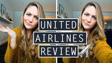 Should You Book With United Airlines United Airlines Review Youtube