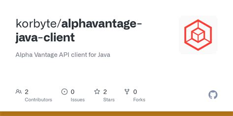 Github Korbytealphavantage Java Client Alpha Vantage Api Client For