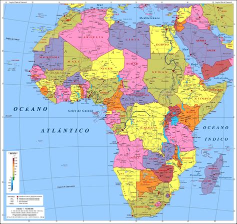 Mapa Da Áfricaminuto Ligado