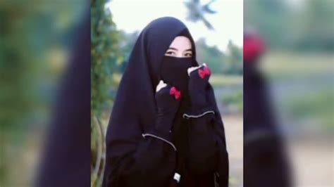 Muslim Girl Love Status Burkha Wali Nakab And Coloure Sakina Ahmad S Islamicinformation Short