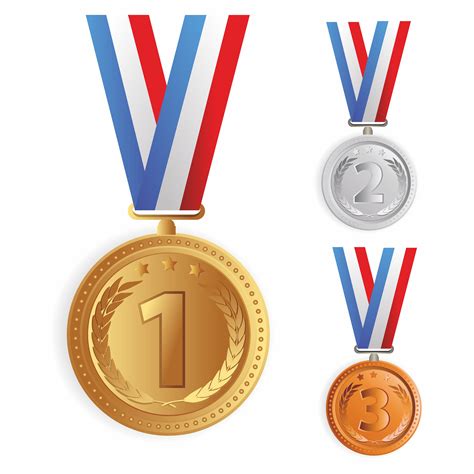 Olympic Medals 2023 Clipart