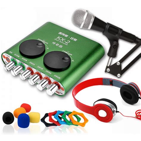 Card offers a christmas gift to his millions of fans with. XOX KX2 KX-2 Net Singer USB External Sound Card Network K Song + Microphone & Small Gift - Green ...