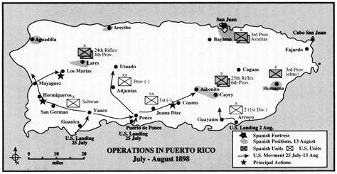 Us Invasion Of Puerto Rico July 25 1898