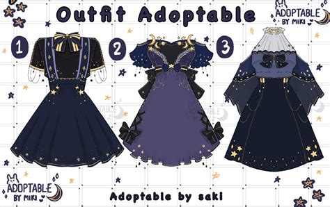 Closed Adoptable Outfit Batch By Saki19755 On Deviantart