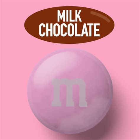 Mandms Milk Chocolate Pink Candy 2lbs Of Bulk Candy In Resealable Pack
