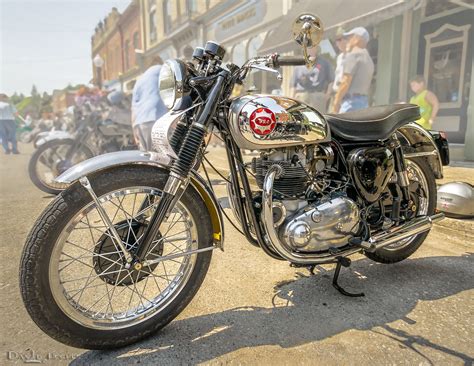 1960 Bsa Super Rocket Gold Star At The 2014 Brits On The Lake Vintage British Carbike Show In