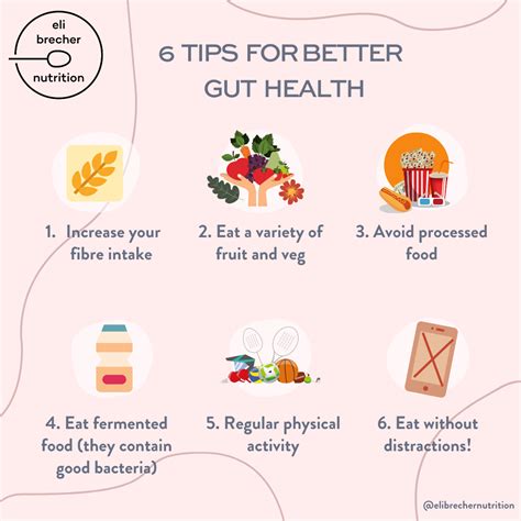 Gut Health 6 Top Tips Eli Brecher Nutrition