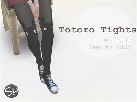The Sims Resource Sondescent Totoro Tights