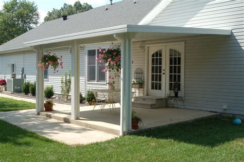 Covered Back Porch Easy Build Covered Patios Designs Carehomedecor