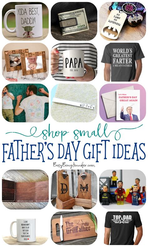 Why is finding gifts for your dad so hard? Unique Gift Ideas for Father's Day! {Shop Small} - Busy ...