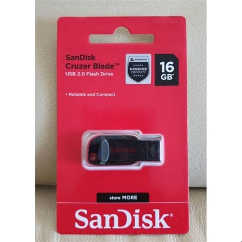 Jual Sandisk Flashdisk Cruzer Blade Cz50 Original 16gb Shopee Indonesia