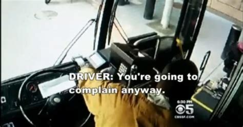 Muni Driver Caught On Video Initially Refusing To Let Wheelchair User