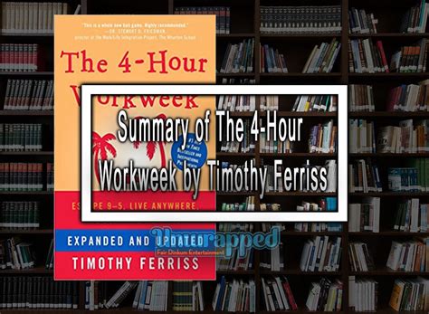summary of the 4 hour workweek by timothy ferriss
