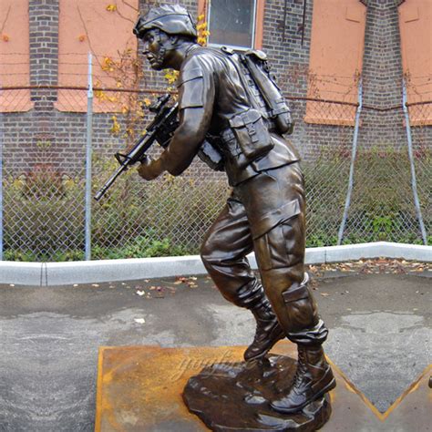 Outdoor Military Statues Custom Bronze Memorial Statuebronze Military
