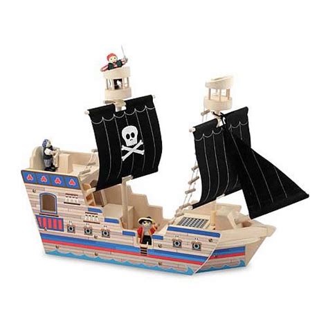 Deluxe Pirate Ship Play Set Melissa And Doug Pirates Playsets At Entertainment Earth