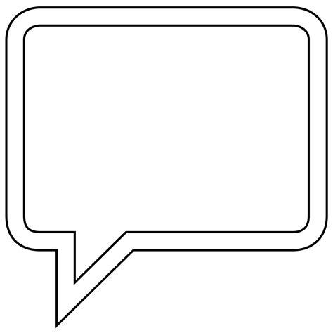 Speech Balloon Emoji Coloring Page Colouringpages